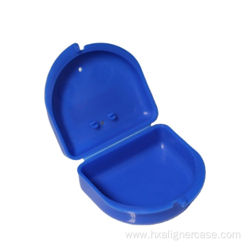 PLA Plastic Dental Retainer Case With Vent Holes